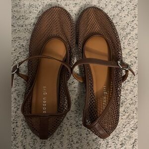 Madden girl mesh flats